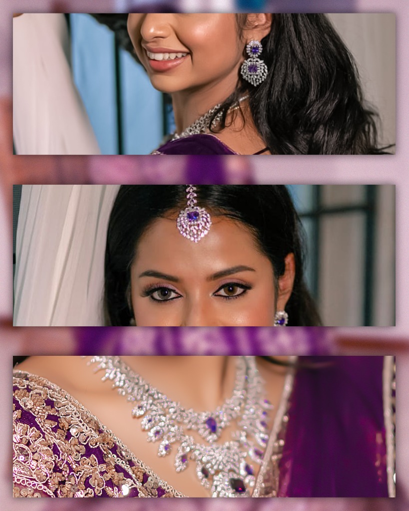High definition HD bridal look by Kishaley
